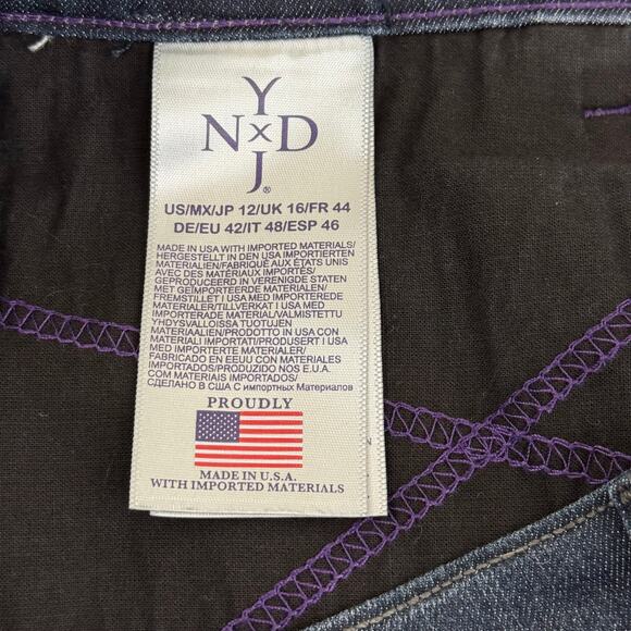 NYDJ Blue Straight Leg Jeans Classic Design - Picture 7 of 11